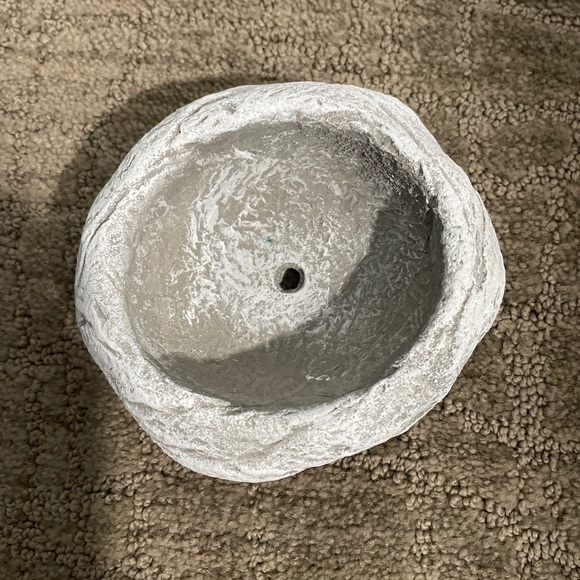 Bonsai/ Succulent Planter Pot “Stone” 5x1.5" Lot of 5 - Picture 2 of 4